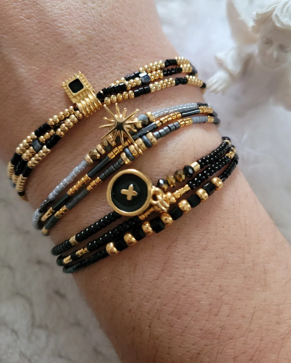 Les Ailes de Gloria North Star bracelet petits liens femme