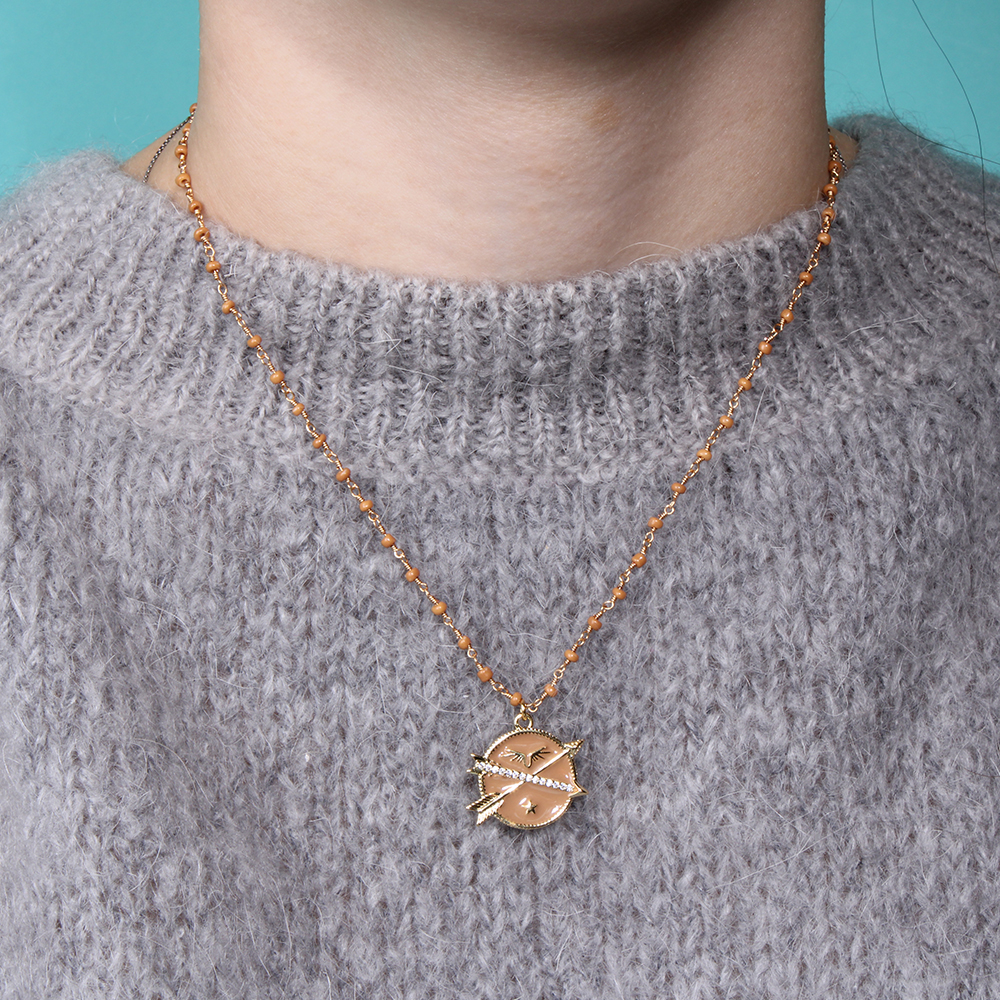 Hypnochic Symbol collier fantaisie pour quotidien
