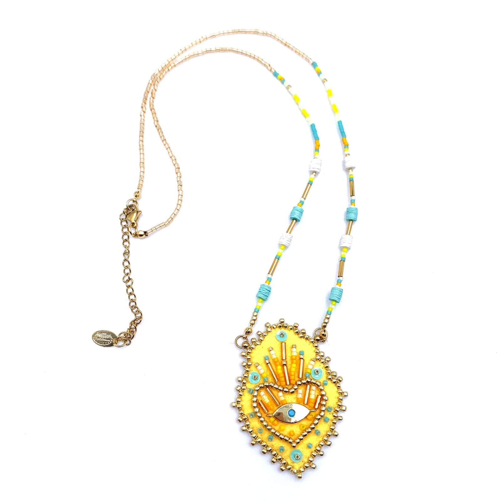 Hypnochic Marta collier ex voto perles Miyuki