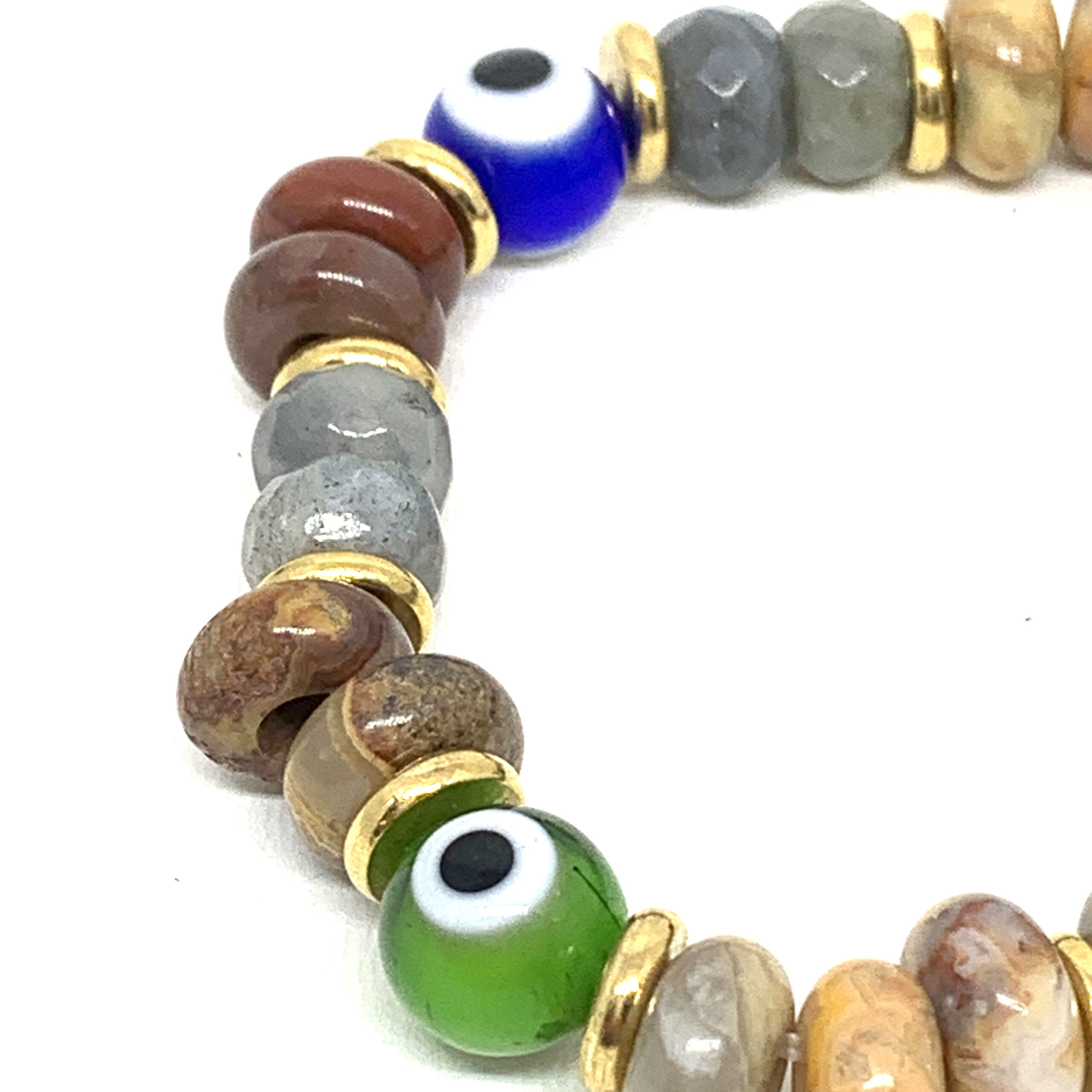 Hypnochic Nila Bracelet Pierre Naturelle Œil Nazar