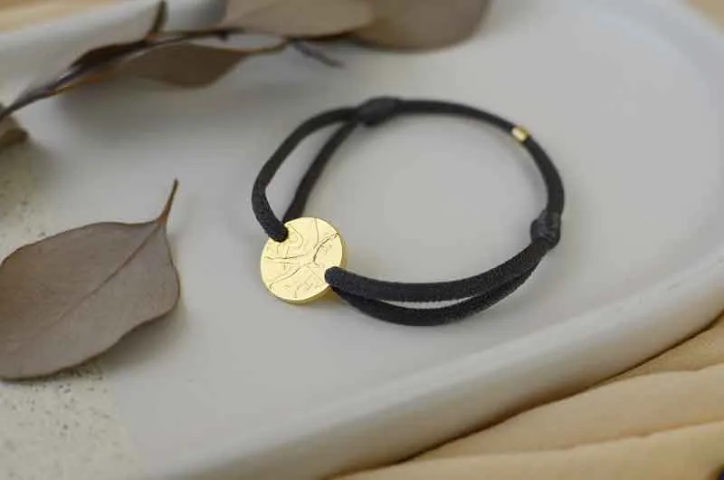 Le P’tit Franc Bracelets Ange bracelet pièce 10 Francs 10 mm