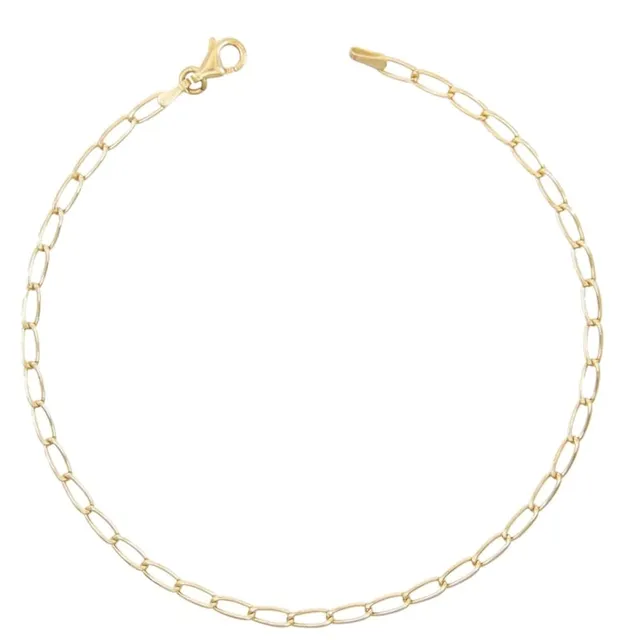 L'Atelier d'Azur Bracelet Maille Cheval Or Jaune Homme Véritable