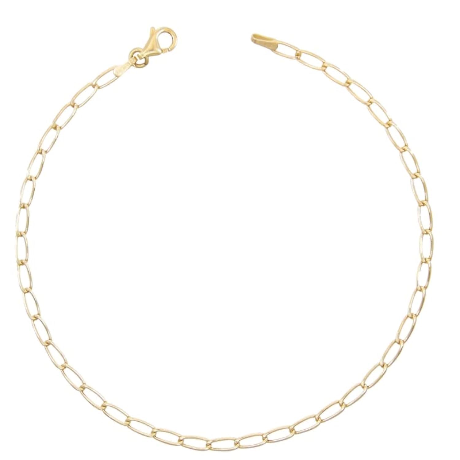 L'Atelier d'Azur Bracelet Maille Cheval Or Jaune Homme Véritable