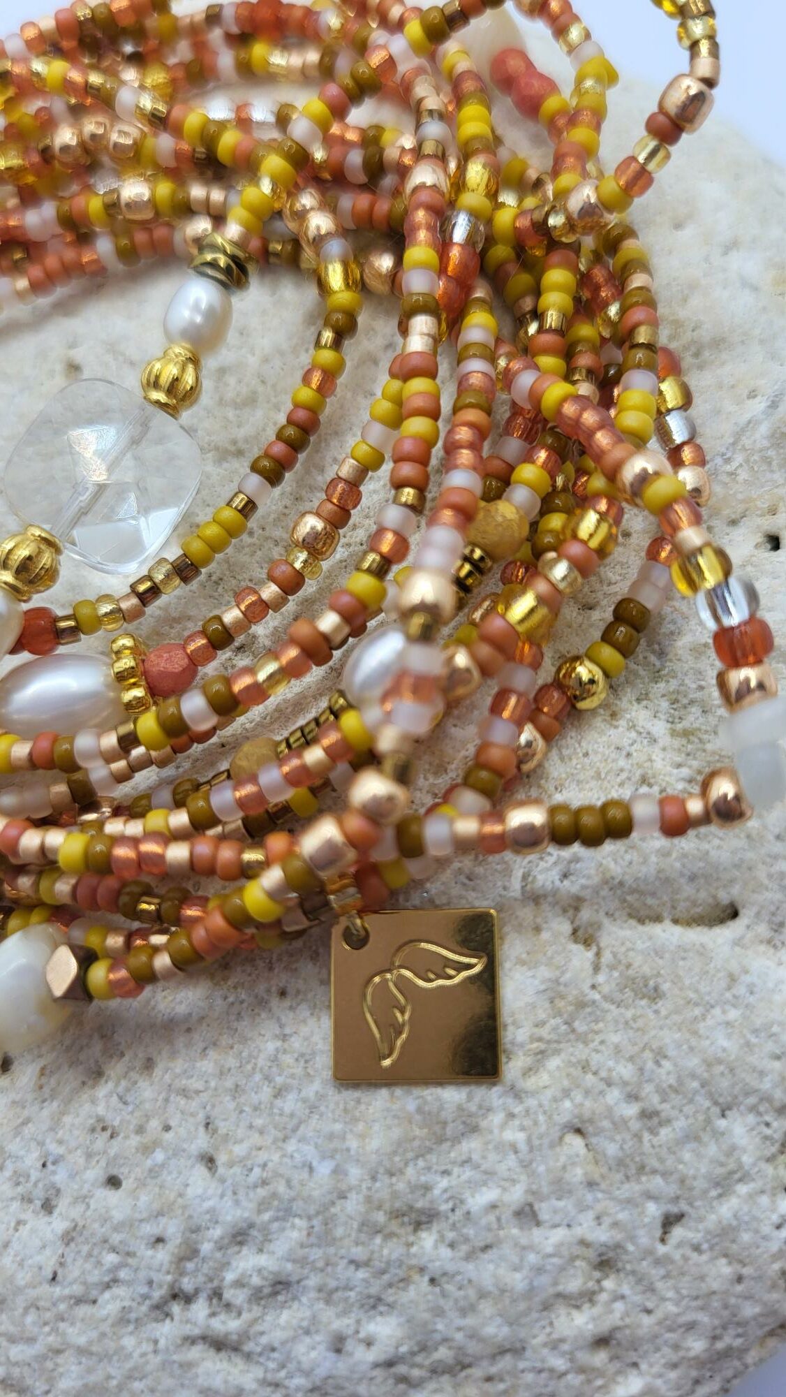 Les Ailes de Gloria Lisa bracelet multirangs femme