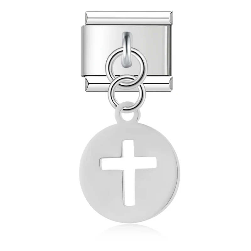 Les Ailes de Gloria Nos Wings Ma Croix charm breloque croix
