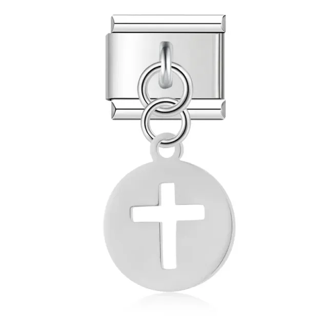 Les Ailes de Gloria Nos Wings Ma Croix charm breloque croix
