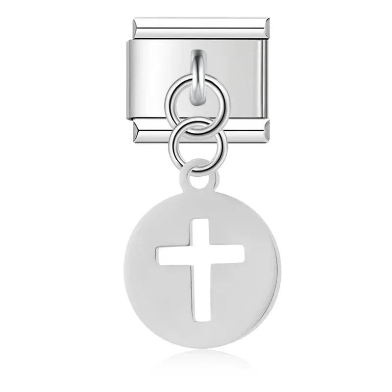 Les Ailes de Gloria Nos Wings Ma Croix charm breloque croix