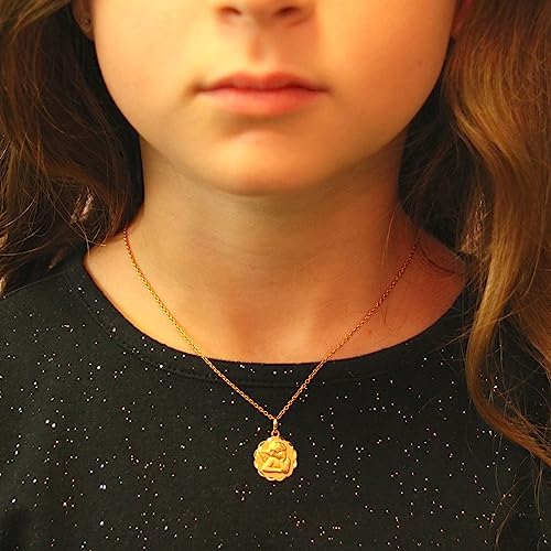 L'Atelier d'Azur Collier Ange Raphaël Or Jaune 18 Carats