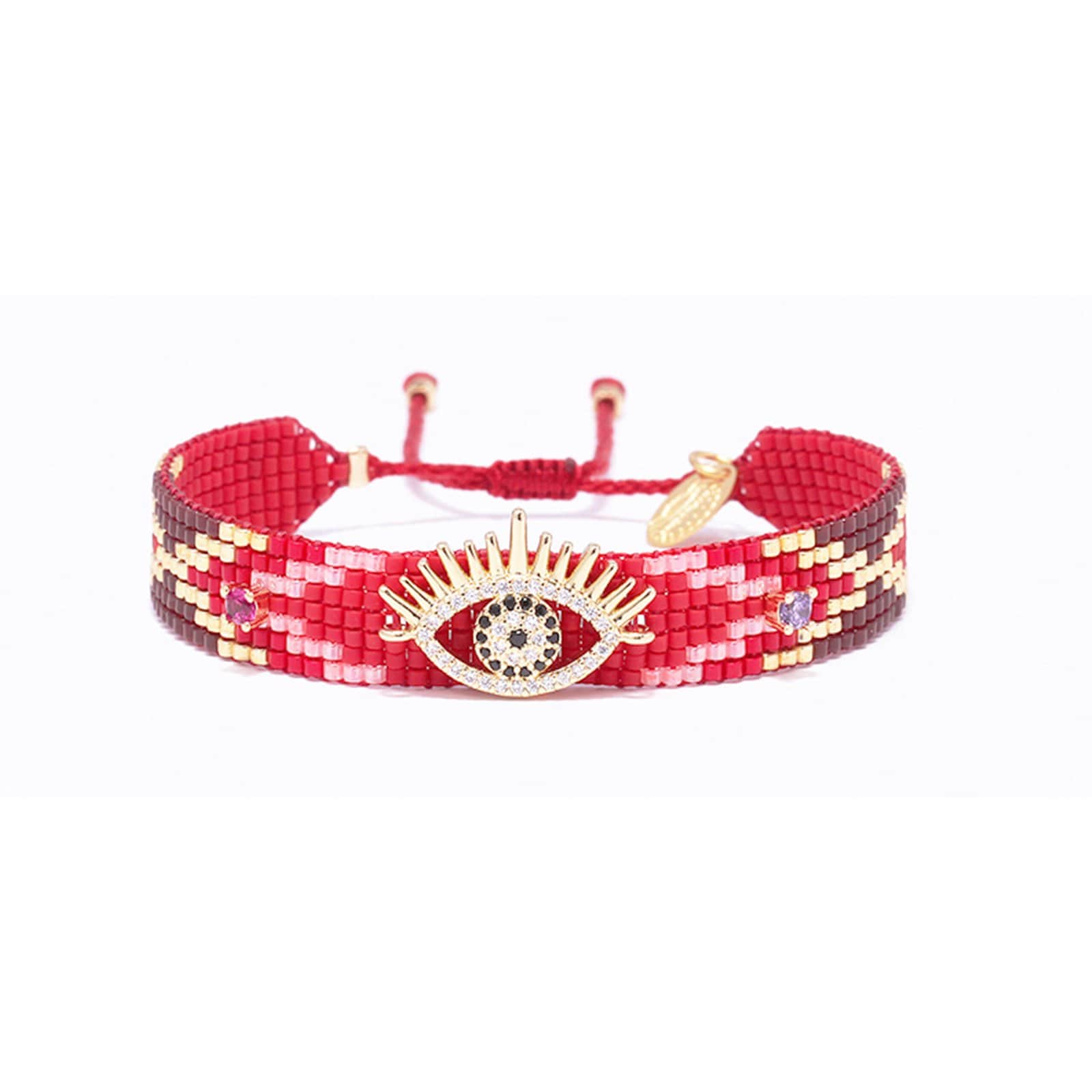 HYPNOCHIC Eyes Bracelet fantaisie Miyuki Symbole poignet