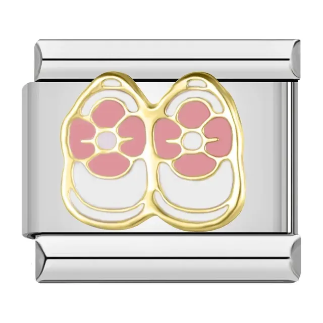 Les Ailes de Gloria Nos Wings Shoes Baby charm naissance