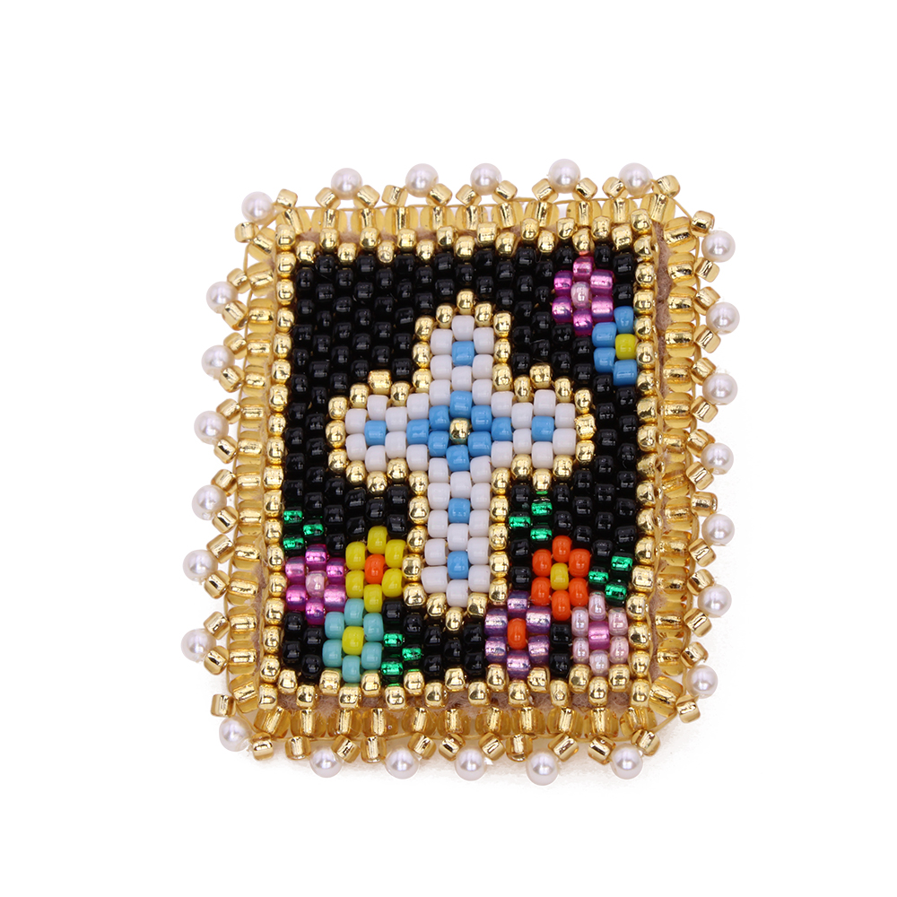 HYPNOCHIC Marie Miuyki Broche perles fantaisie