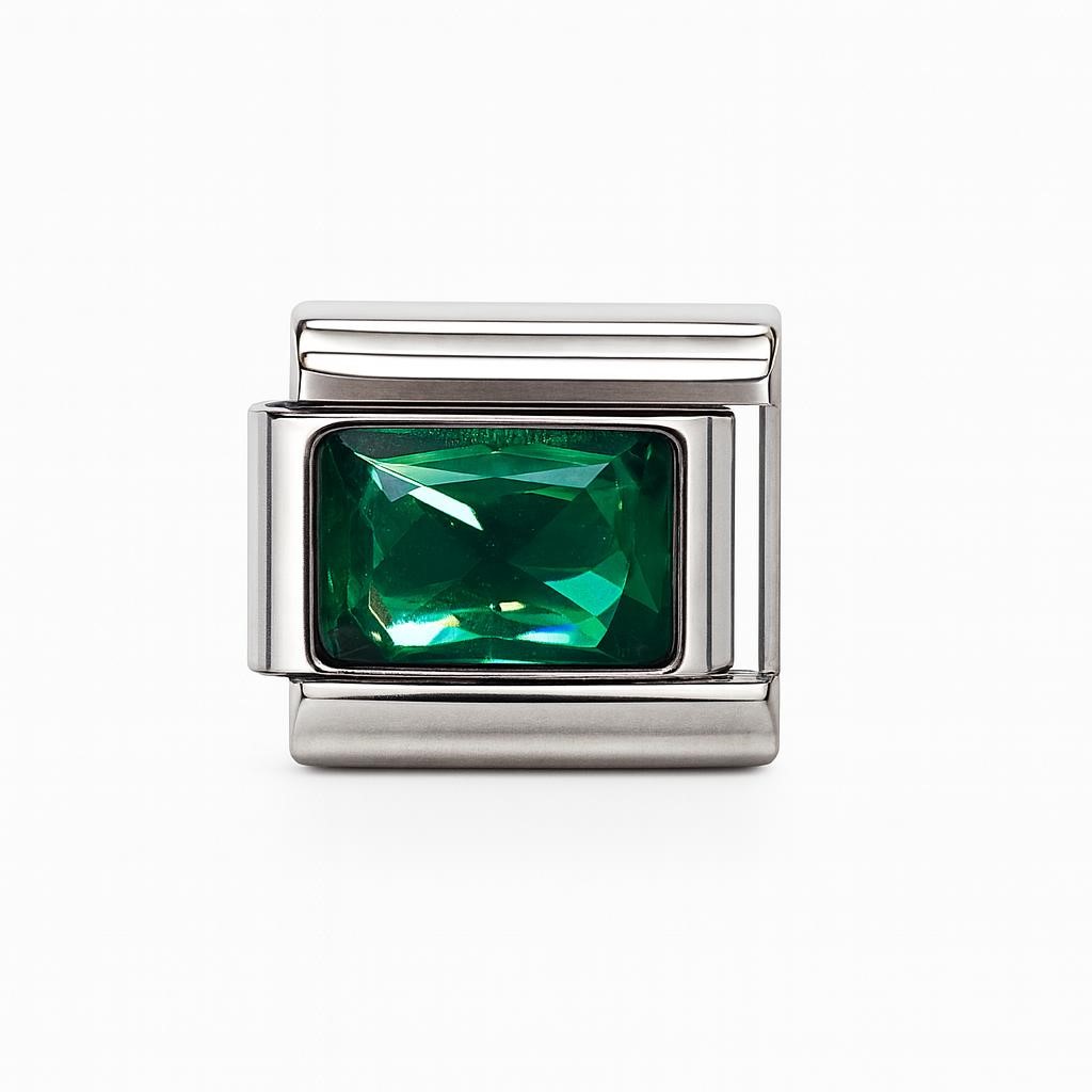 Les Ailes de Gloria Facette Square charm breloque