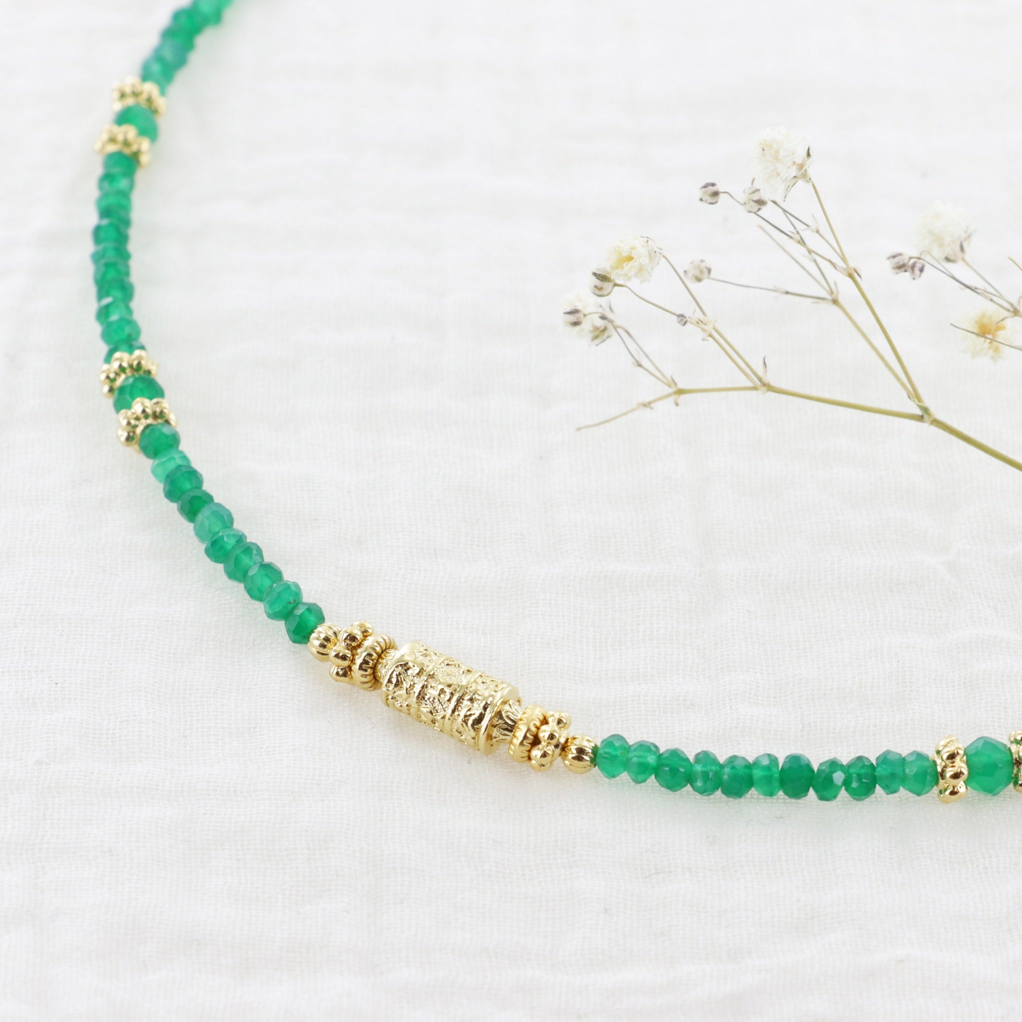 Leticia Ponti Colliers Amaia Tube collier pyrite