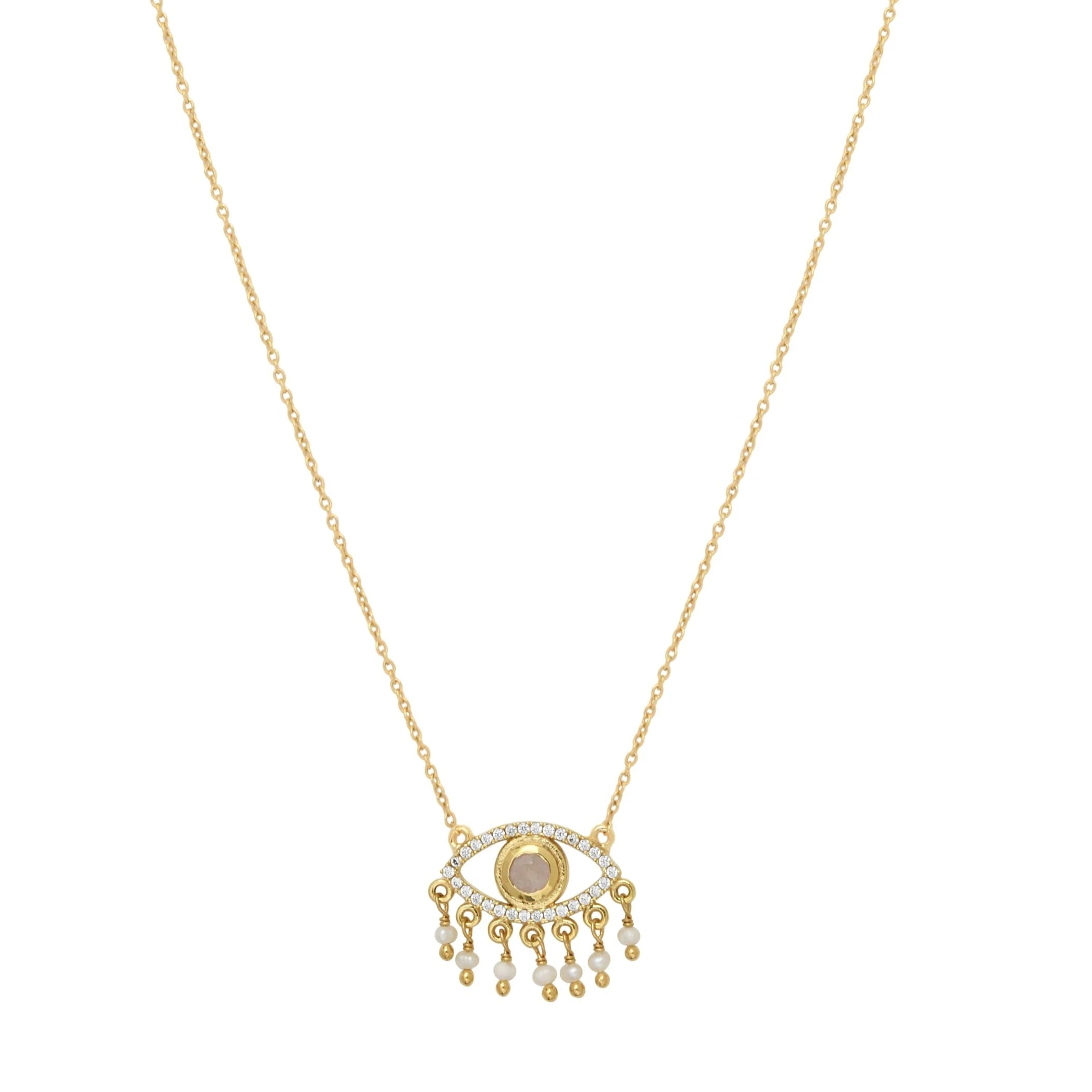Leticia Ponti Protect Eyes collier améthyste