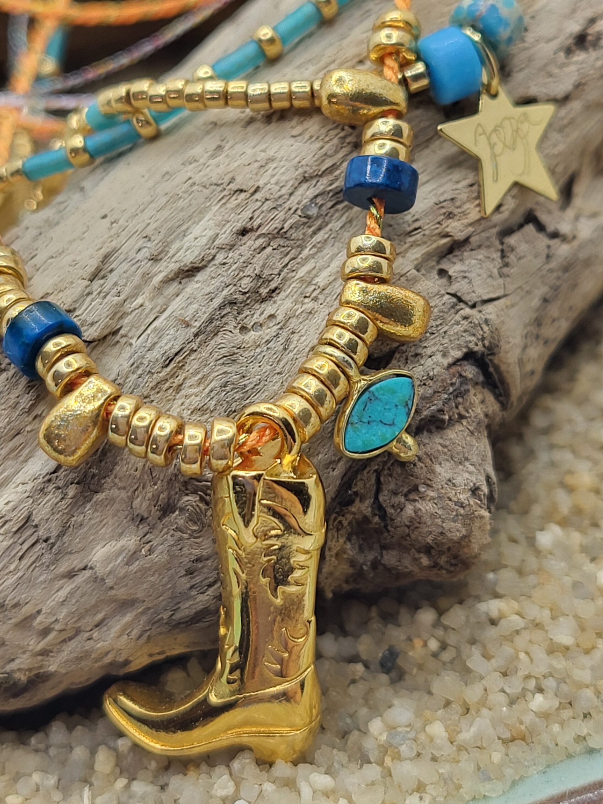 LES AILES DE GLORIA Coyotte Girl bracelet multirangs femme