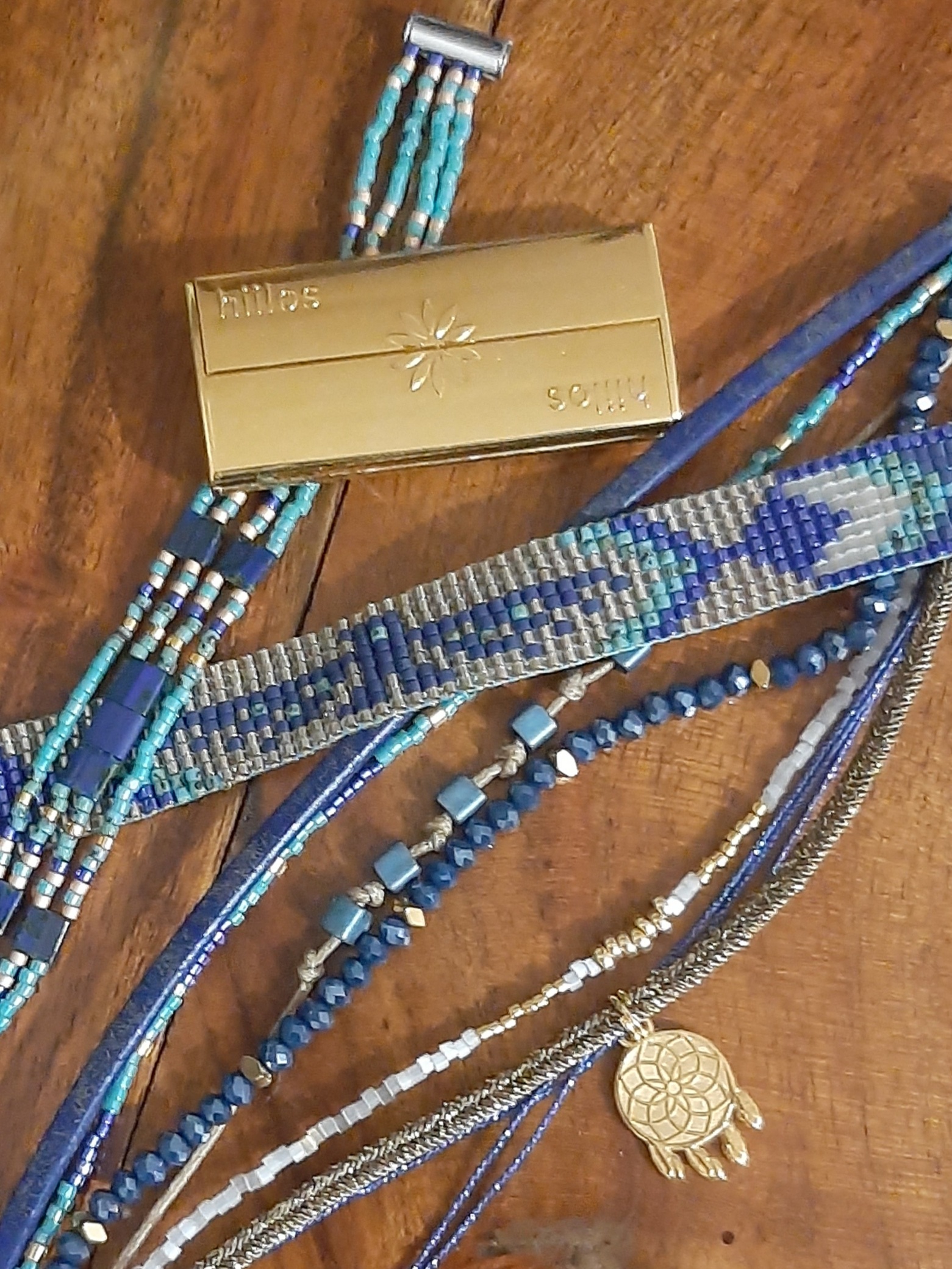 Les Ailes de Gloria Bracelet Manchette Halona jonc femme