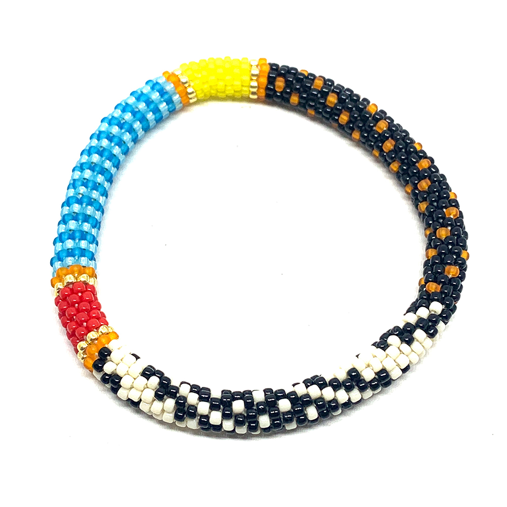 Hypnochic Donuts Wax bracelet perles Miyuki tissé main