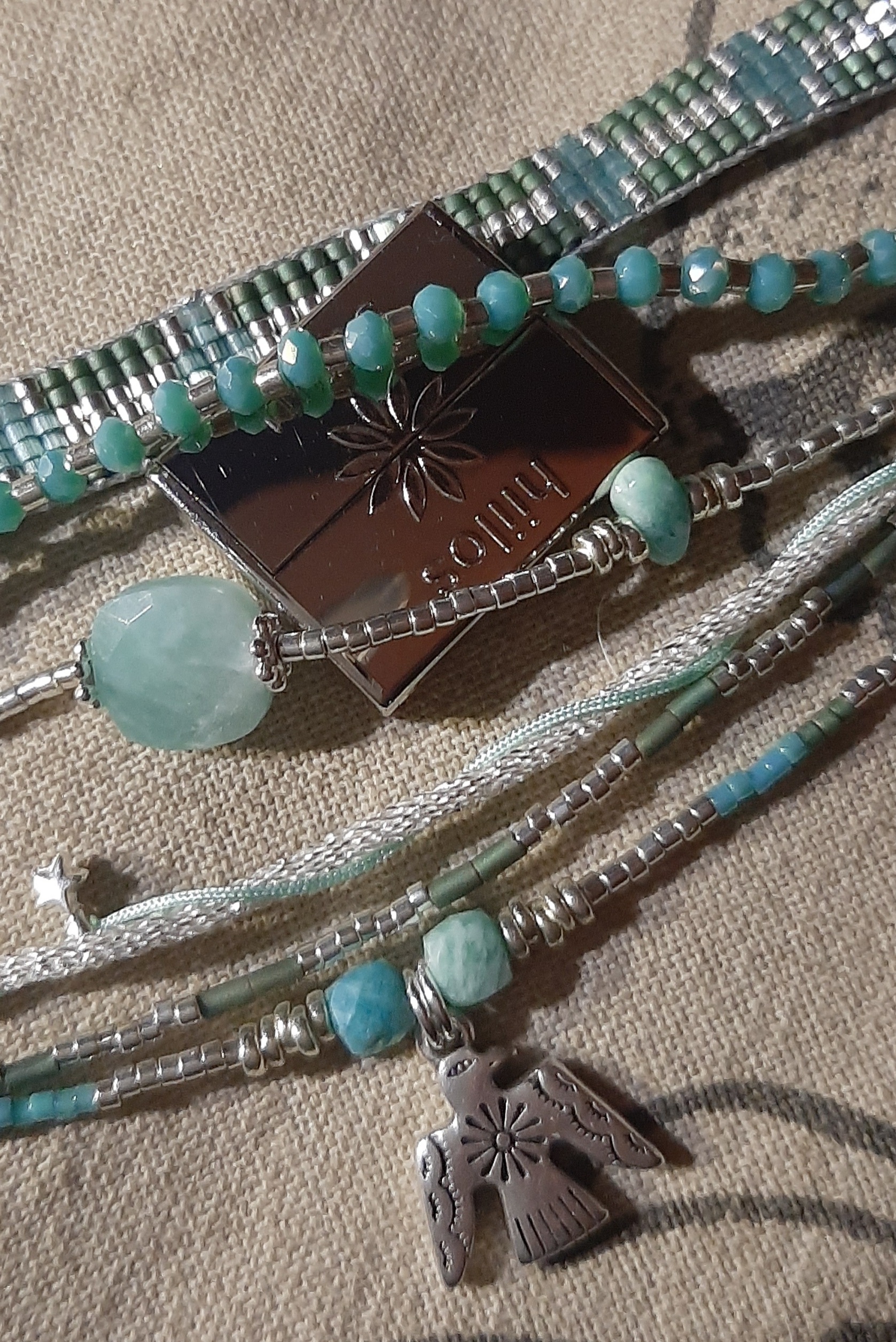 Les Ailes de Gloria Tara bracelet manchette femme fantaisie