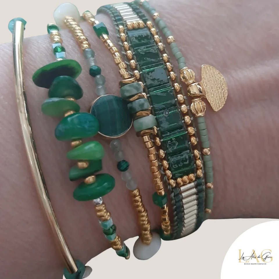 Les Ailes de Gloria Manchettes Bracelet Manchette Ostera large