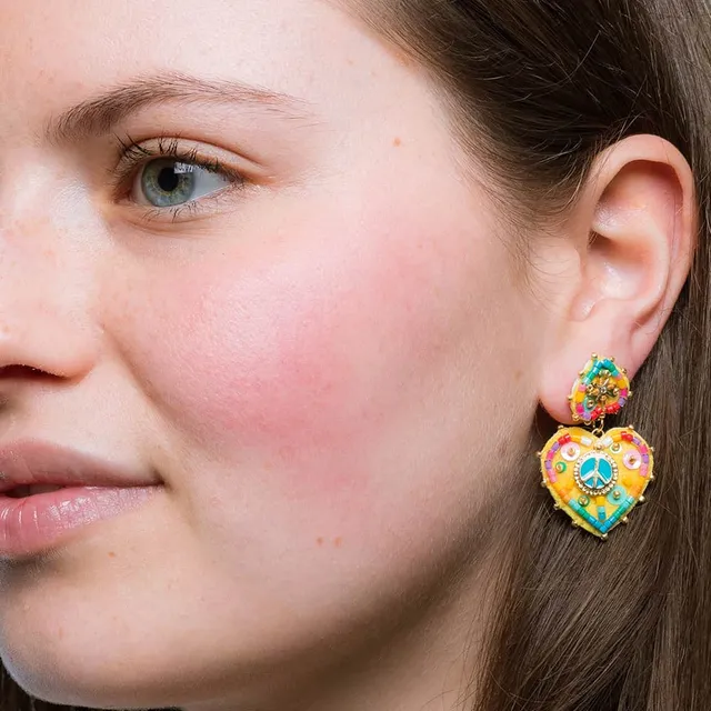Hypnochic Peace boucle d'oreille fantaisie à offrir