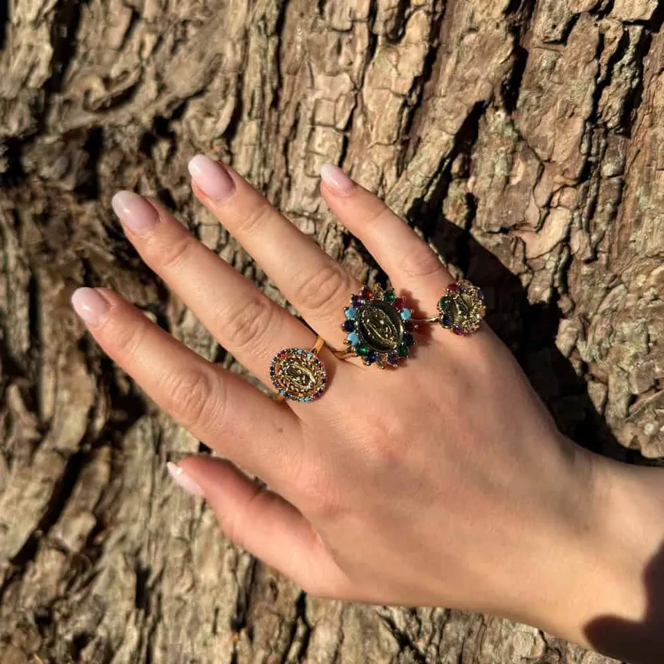 HYPNOCHIC Bagues Marie bague multicolore femme