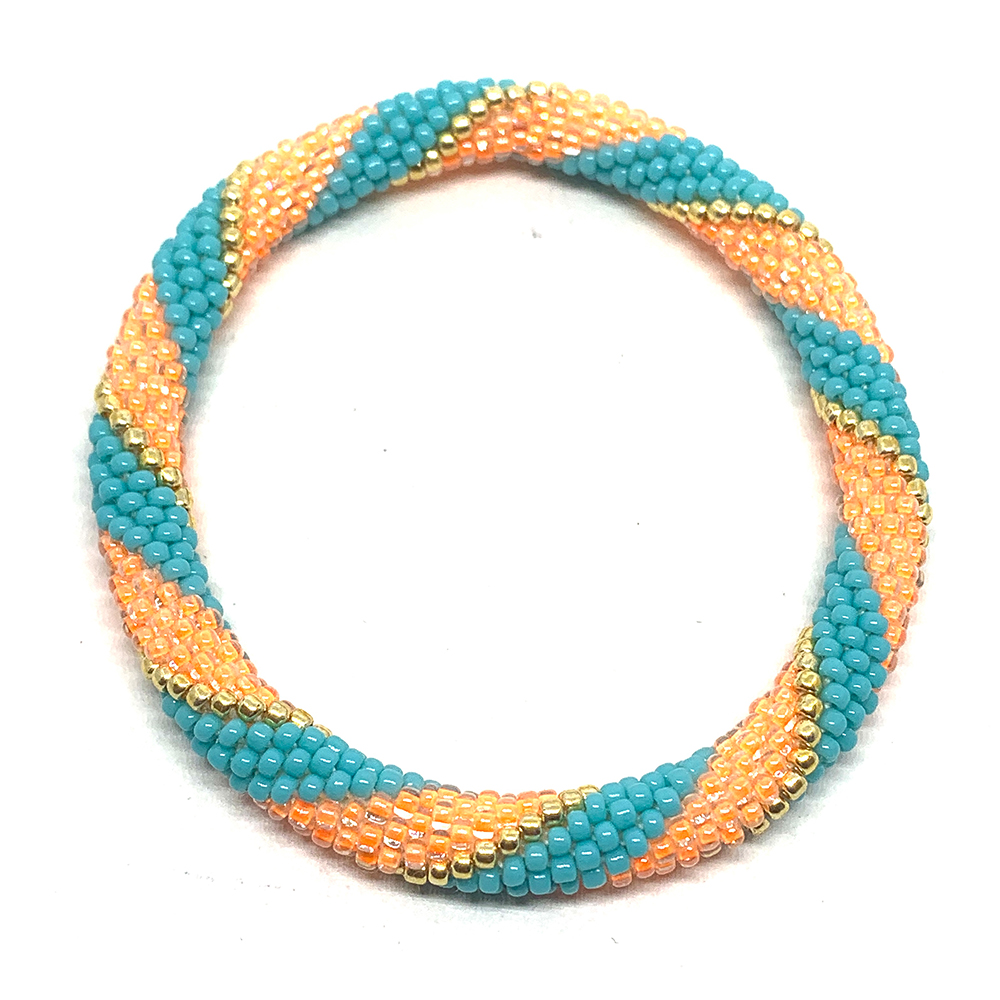 Hypnochic Donuts Rainbow bracelet népalais perles Miyuki