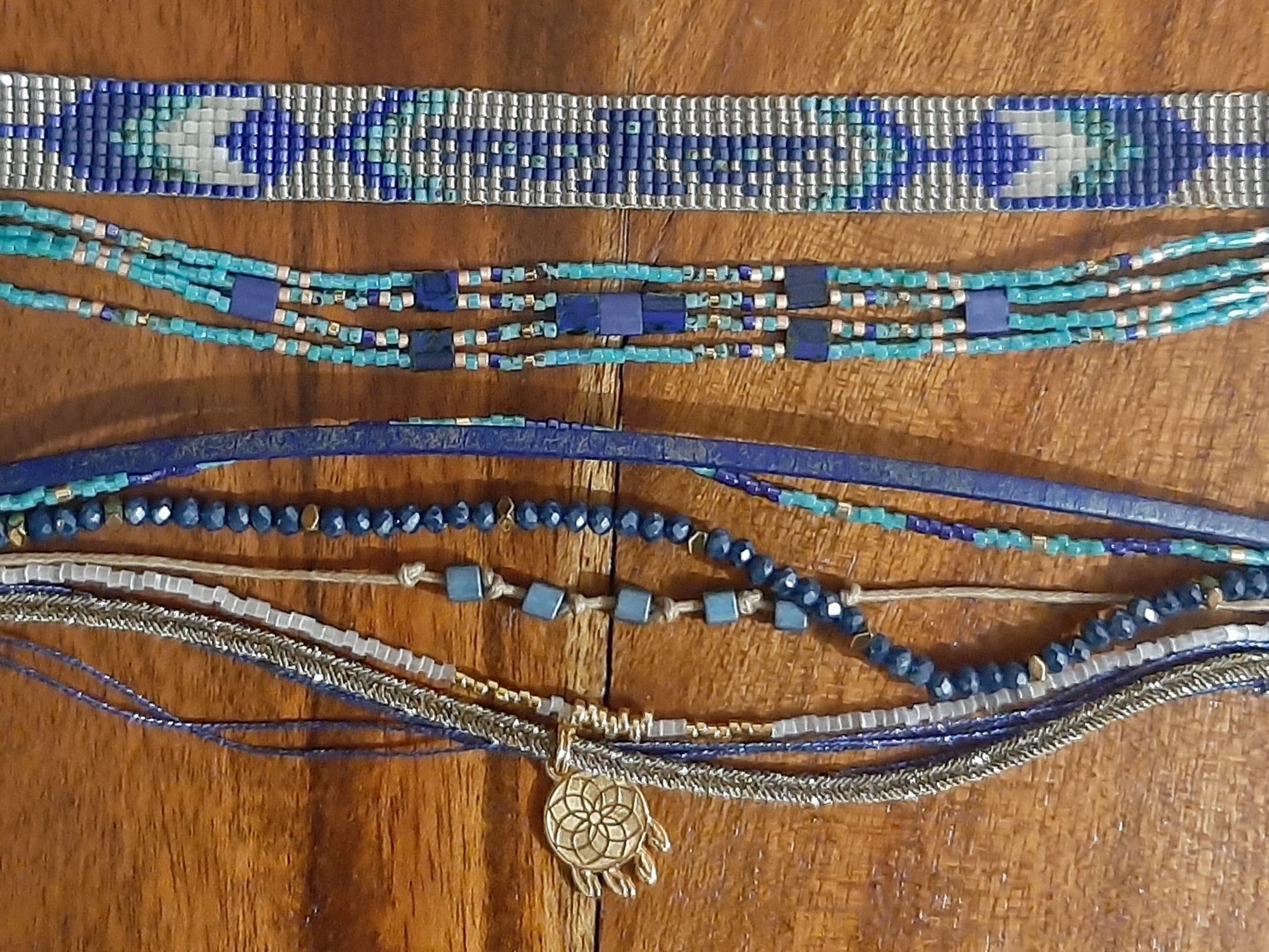 Les Ailes de Gloria Bracelet Manchette Halona jonc femme