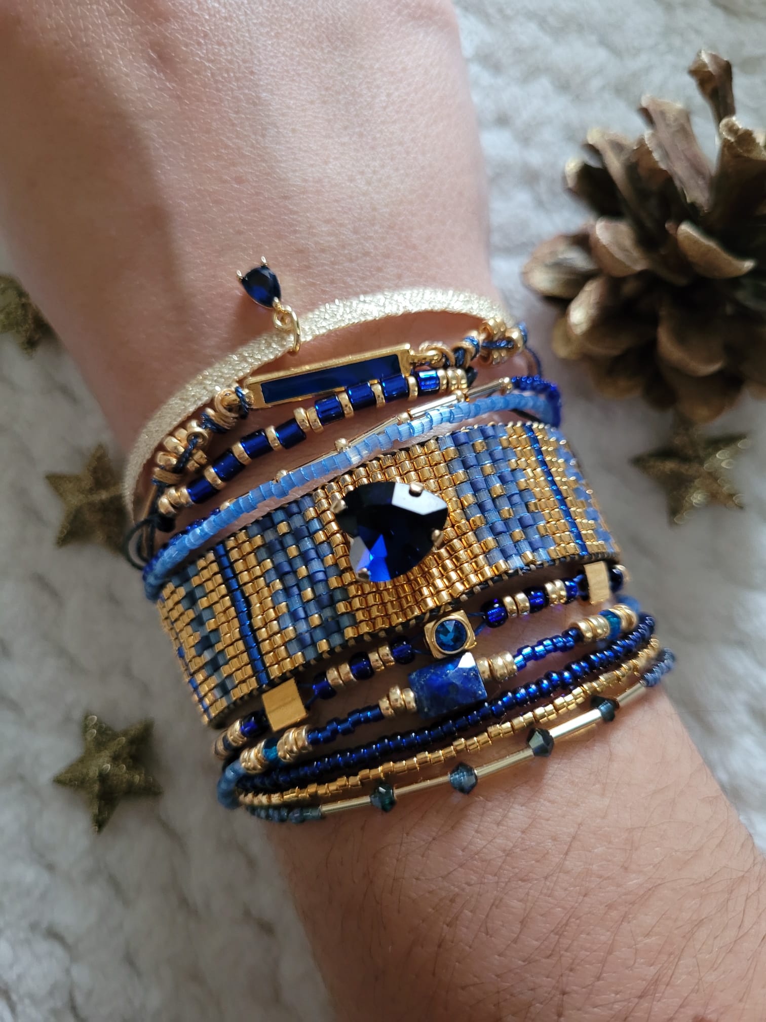 Les Ailes de Gloria Duchess Aurora bracelet manchette cérémonie