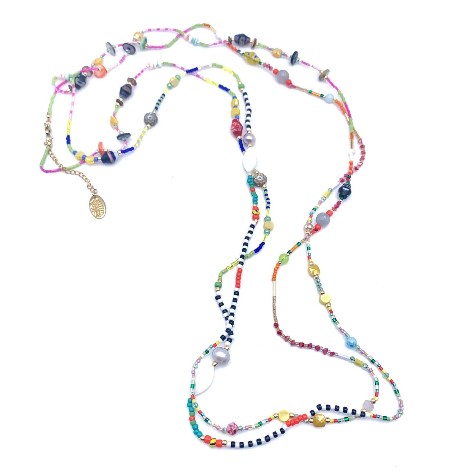 Hypnochic Vamos sautoir long 2 m perles