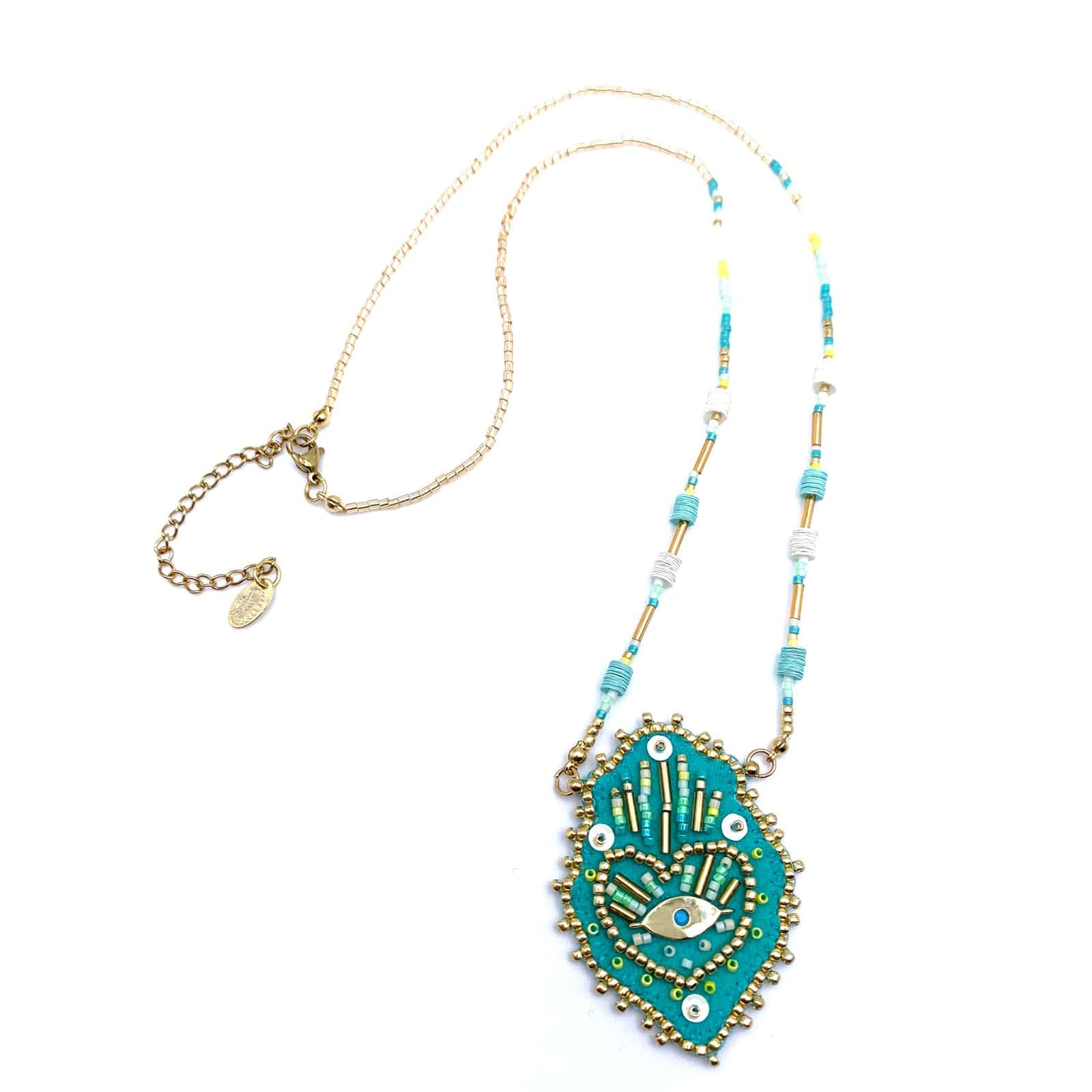 Hypnochic Marta collier ex voto perles Miyuki