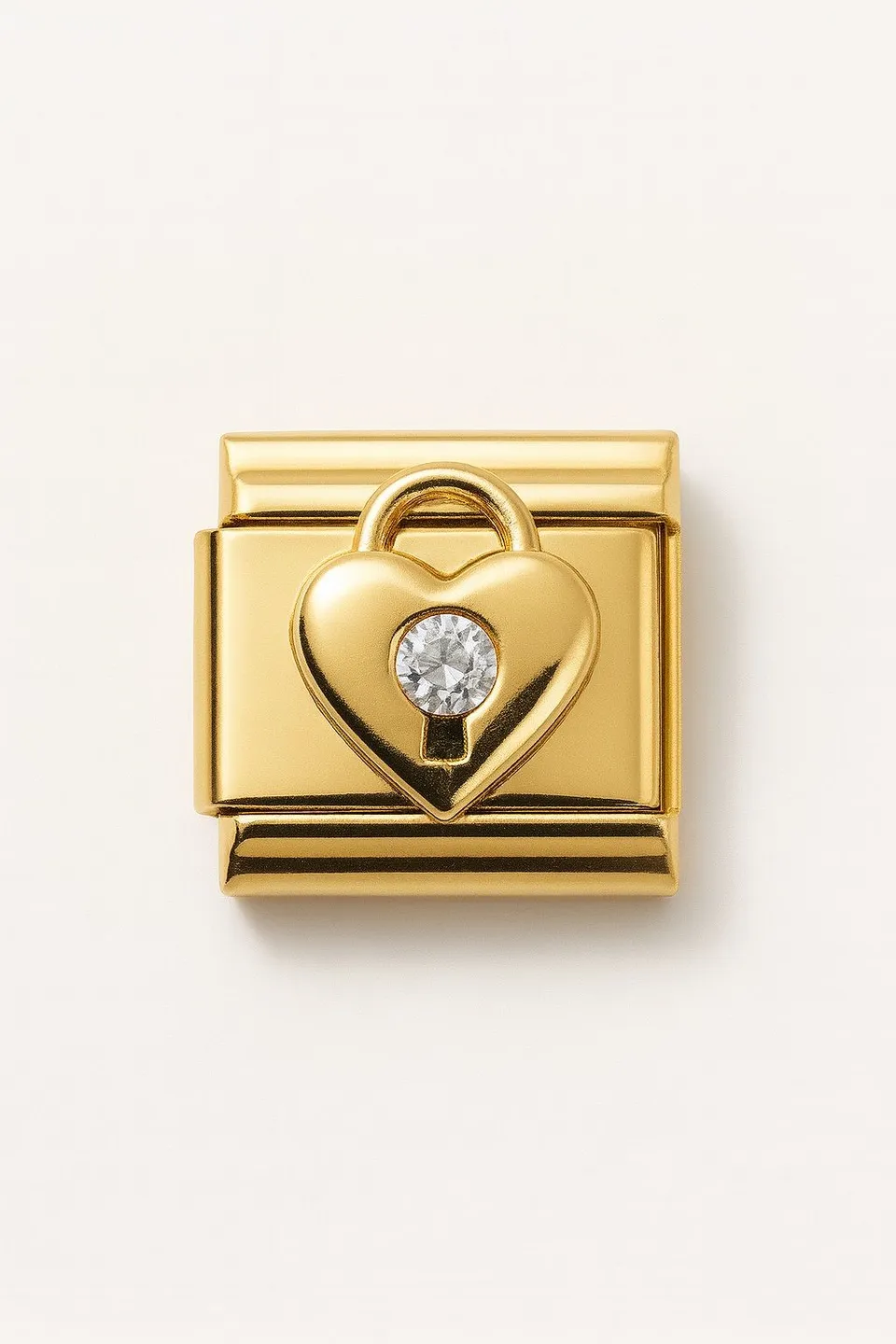 Les Ailes de Gloria Nos Wings Lock Heart charm cœur cadenas