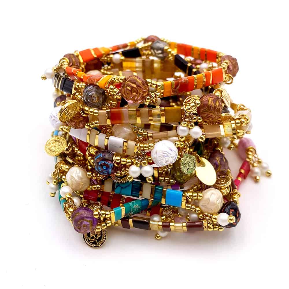 Hypnochic Bracelets Bracelet Tila Perles de Culture Femme