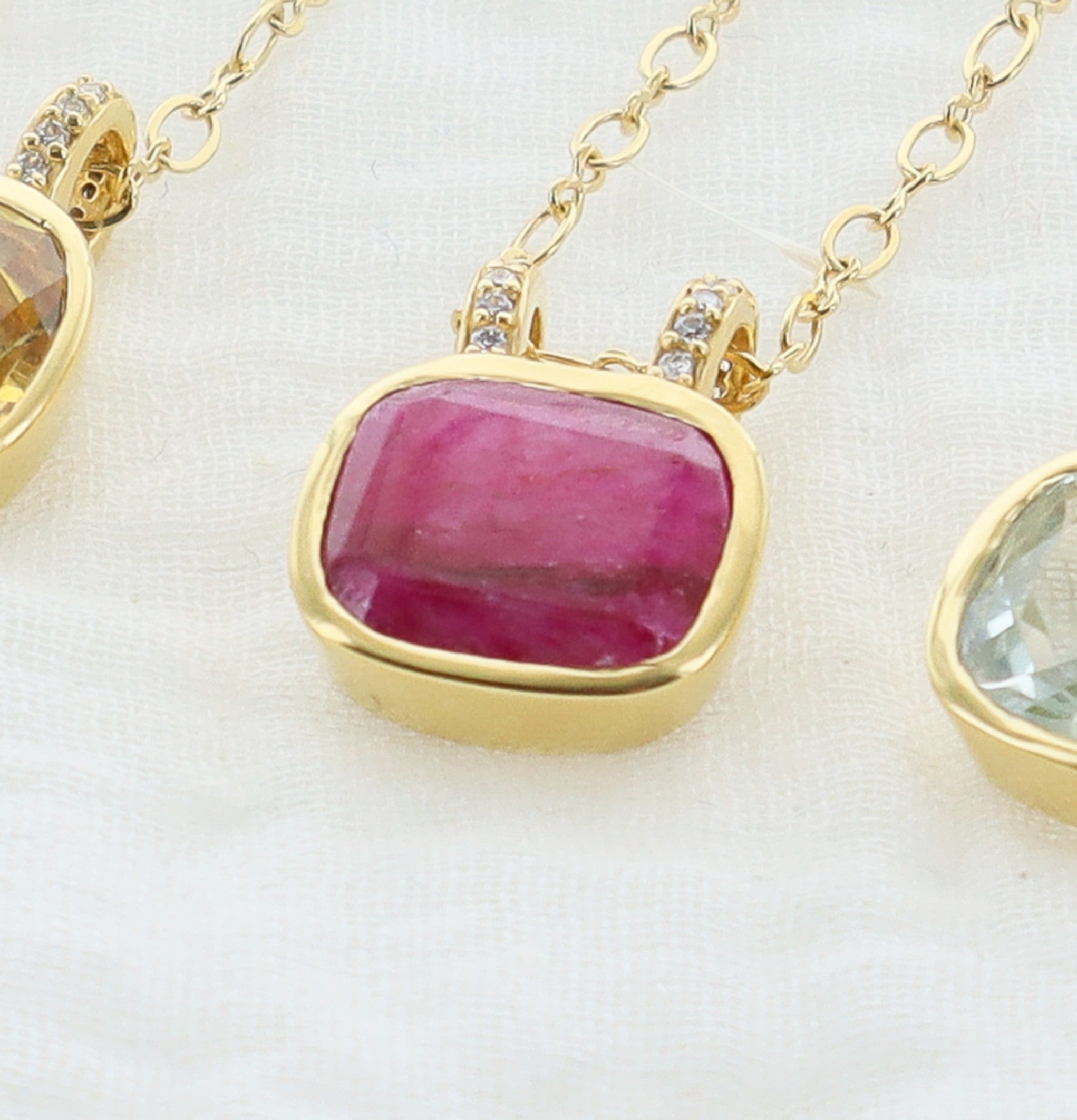 Leticia Ponti Colliers Lise collier améthyste zircon