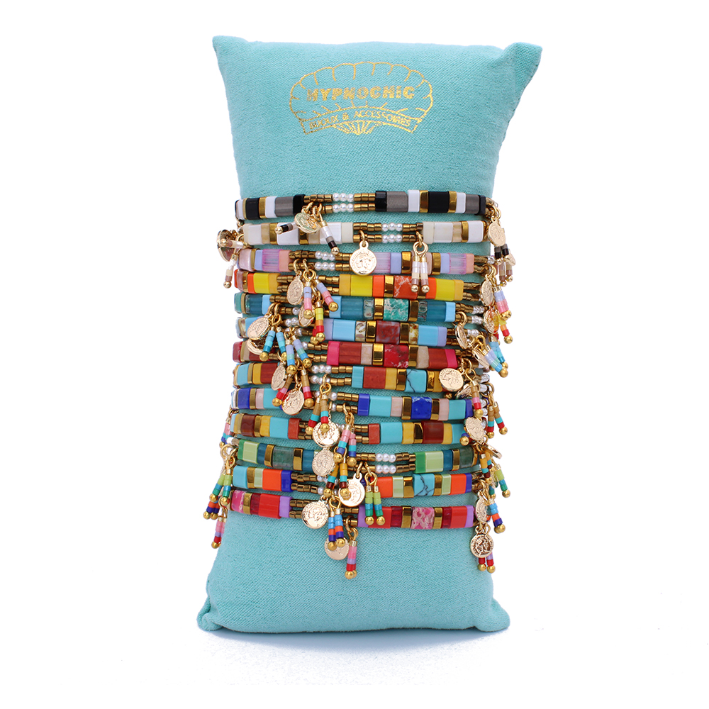 HYPNOCHIC Tila Cult bracelet perles pastel multicolore