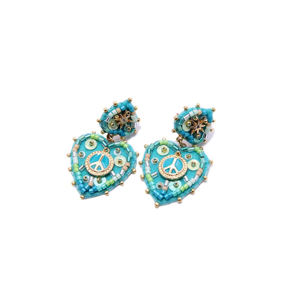 Hypnochic Peace boucle d'oreille fantaisie à offrir