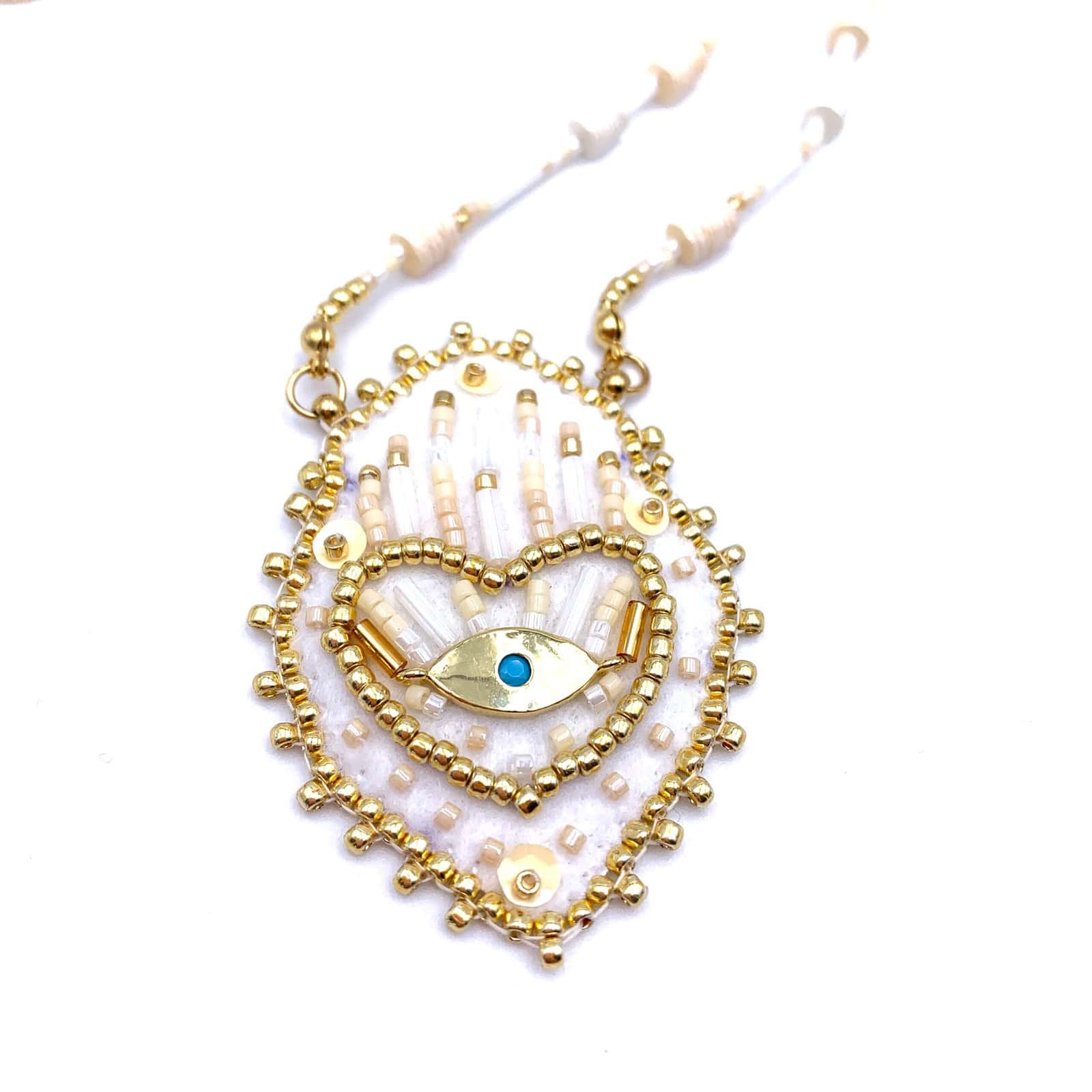 Hypnochic Marta collier ex voto perles Miyuki