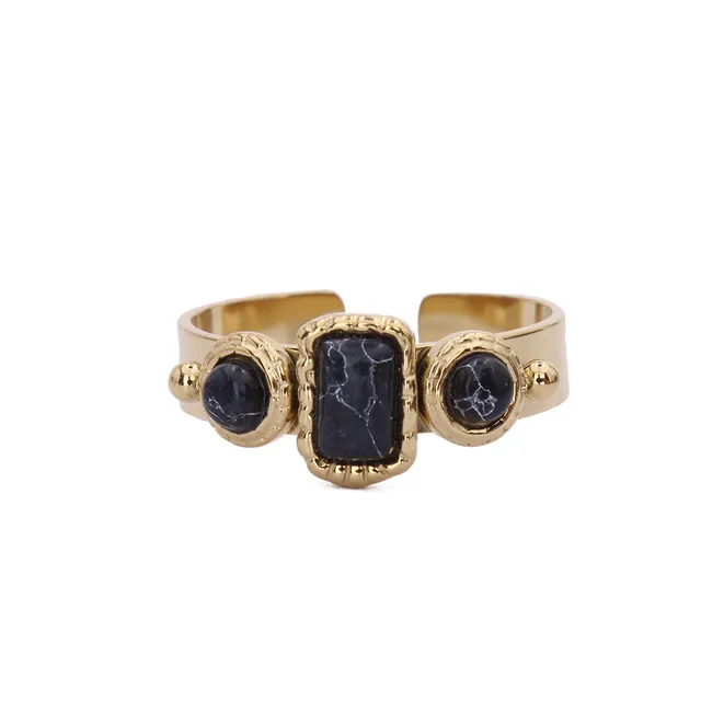 HYPNOCHIC Bohème bague fantaisie doré femme