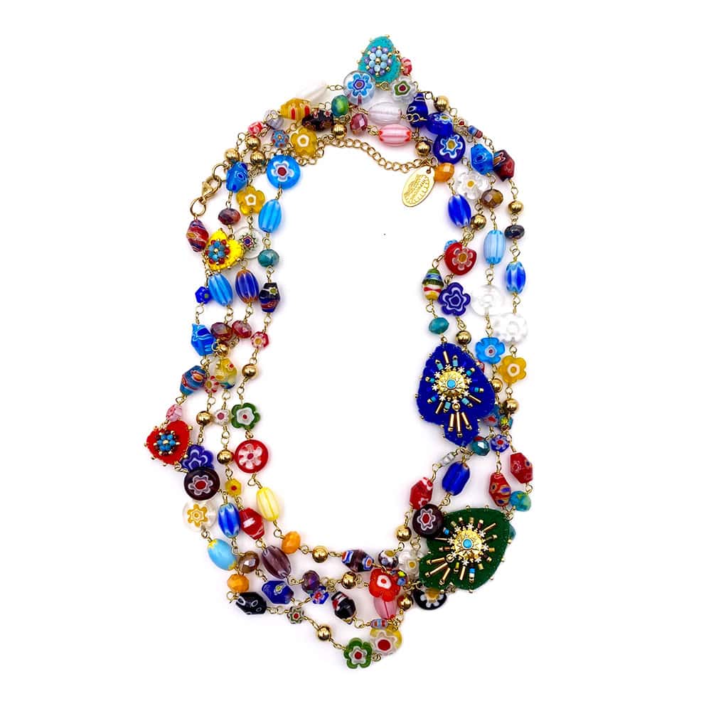 HYPNOCHIC Sautoirs Murano Julia collier long verre