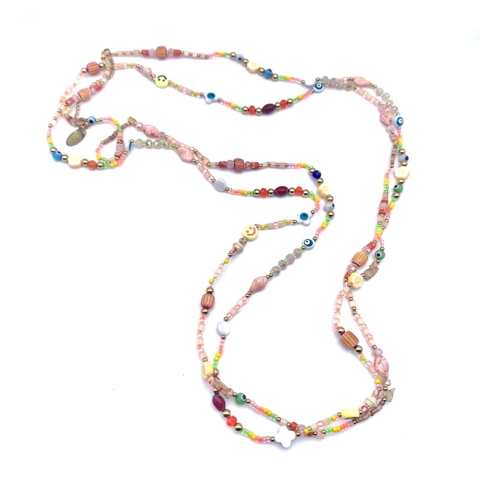 HYPNOCHIC Baia sautoir long perles Miyuki 2 m multicolore