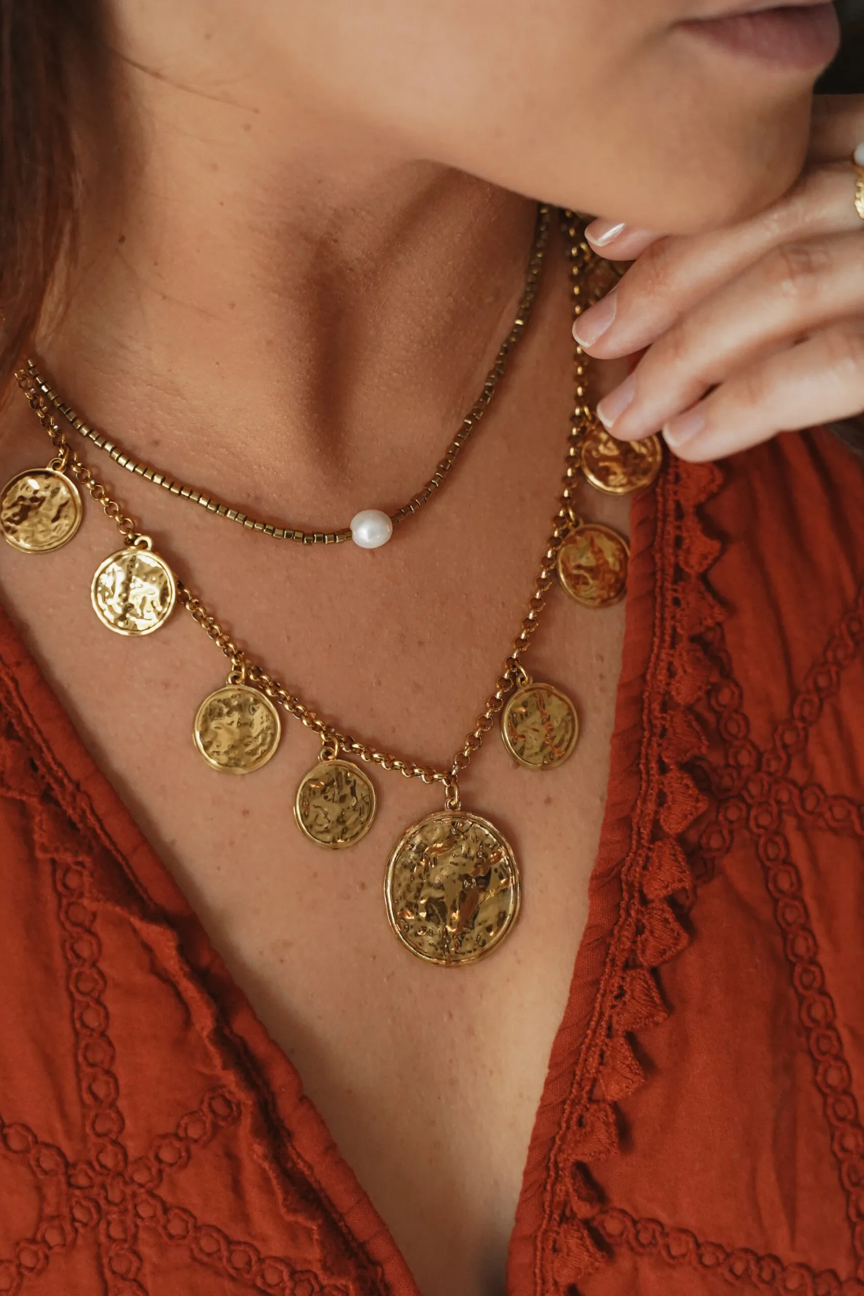 Pachanana Hélios Collier acier inoxydable anti-allergique