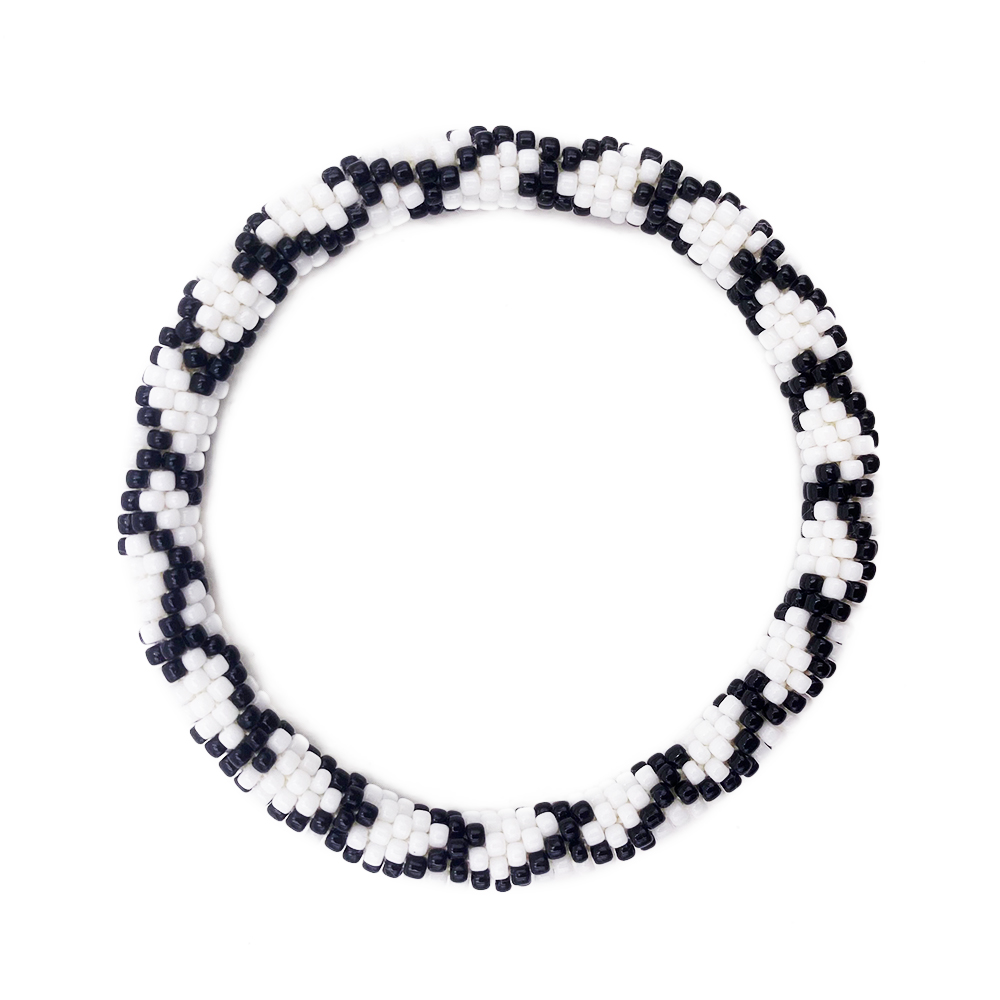 HYPNOCHIC Donuts Noir et Blanc bracelet perles Miyuki