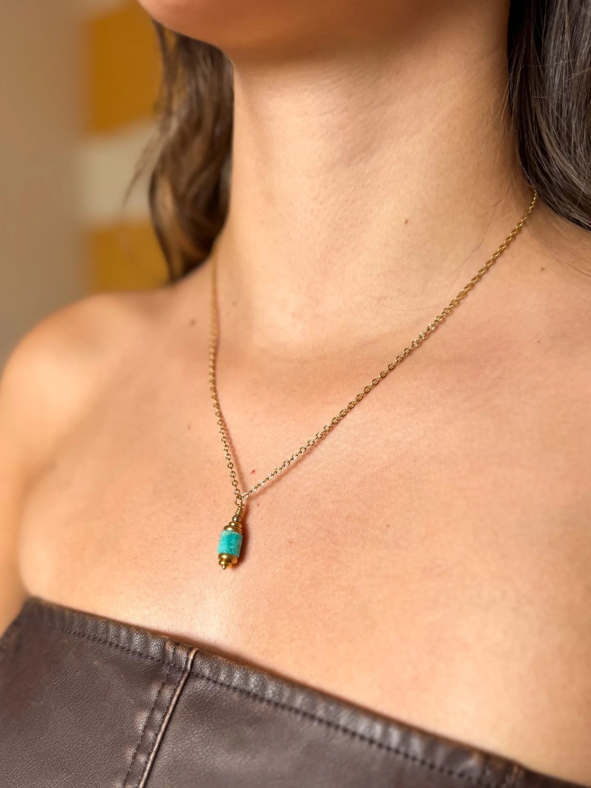 Pachanana Talisman collier acier inoxydable