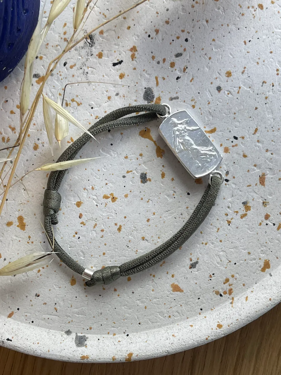 Le P’tit Franc Oscar bracelet pièce 1 franc cordon 24 mm