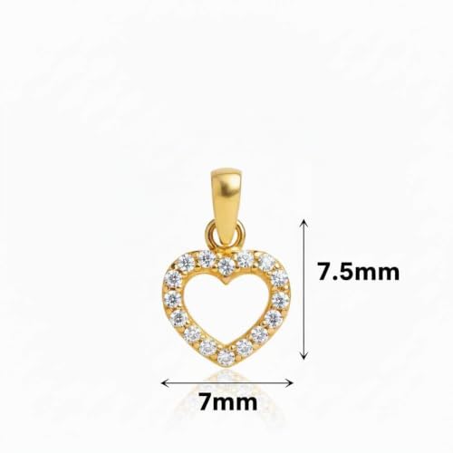 L'Atelier d'Azur Cœur Or Jaune 750 Collier Femme Chaîne Offerte