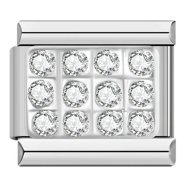 Les Ailes de Gloria Wings Crystal Plate charm cristal