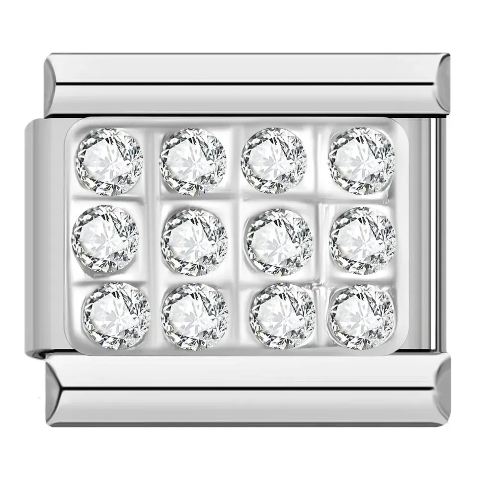 Les Ailes de Gloria Wings Crystal Plate charm cristal