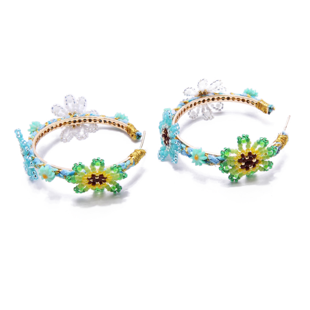HYPNOCHIC Aloha M créoles fantaisie pour femme
